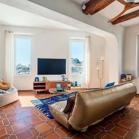 Apartment Captain Watch - Vue Sur Le Port & Les Bateaux - Parking Souterrain Offert